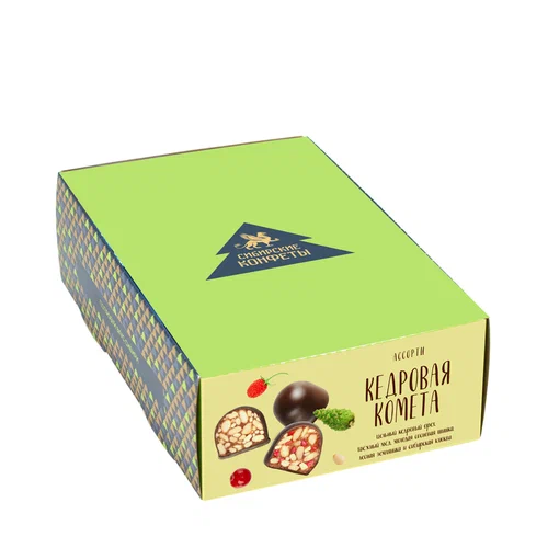 №2 Кедровая комета Ассорти (9429) (классика, клюква, шишка, земляника), 540г   в Комсомольске-на-Амуре
