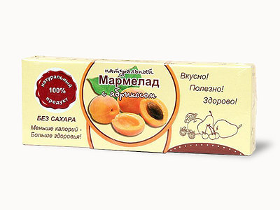 №2 Мармелад натуральный "Абрикос" 140г в Комсомольске-на-Амуре