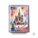  Пряник 600г новогодний Храм Василия Блаженного (в подарочной пластиковой упаковке) в Комсомольске-на-Амуре